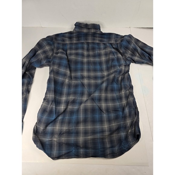 Carhartt Shirt Mens Small Pearl Snap Plaid Relaxed Fit Workwear 103319412 Work - Picture 12 of 12